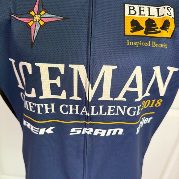 Bell's Brewery Iceman Cycling Jersey men’s shirt sleeve - Picture 2 of 5